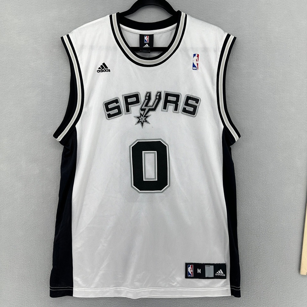 Y2K RARE Adidas San Antonio Spurs CUSTOM AUTHENTIC Porterfield 0 Jersey 7994A